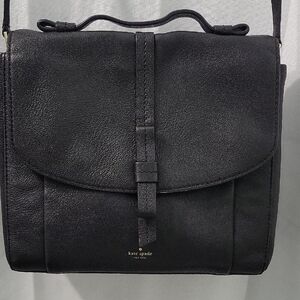 Kate Spade Black Leather Satchel